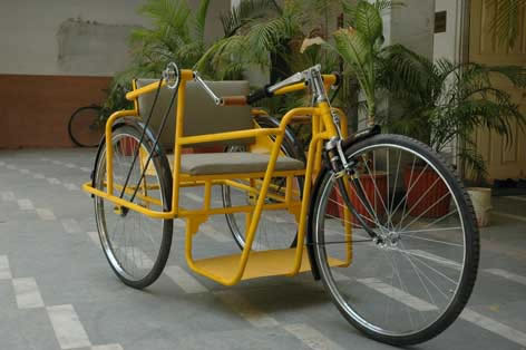 Indian post office handcycle